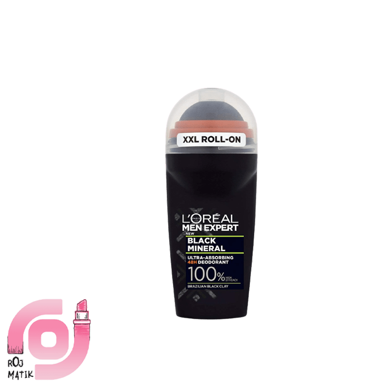 loreal deodorant black mineral