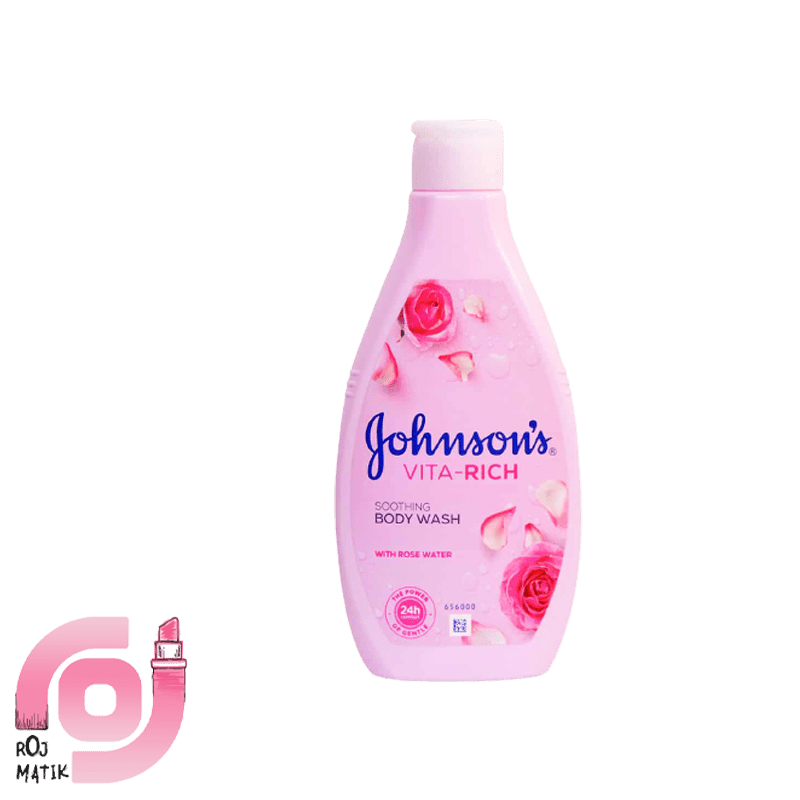 Johnson's Vita Rich gel con agua de rosas