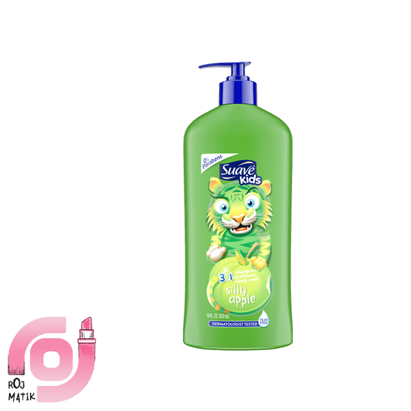 suave kids 2in1 smoothing silly apple