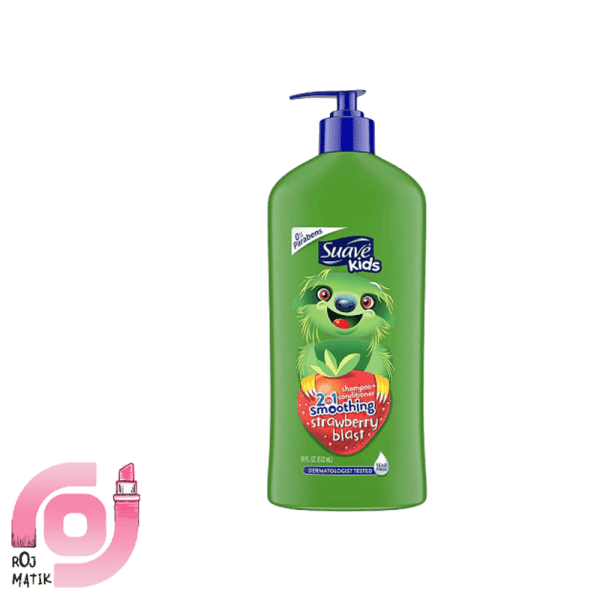 suave kids 2in1 smoothing strawberry blast