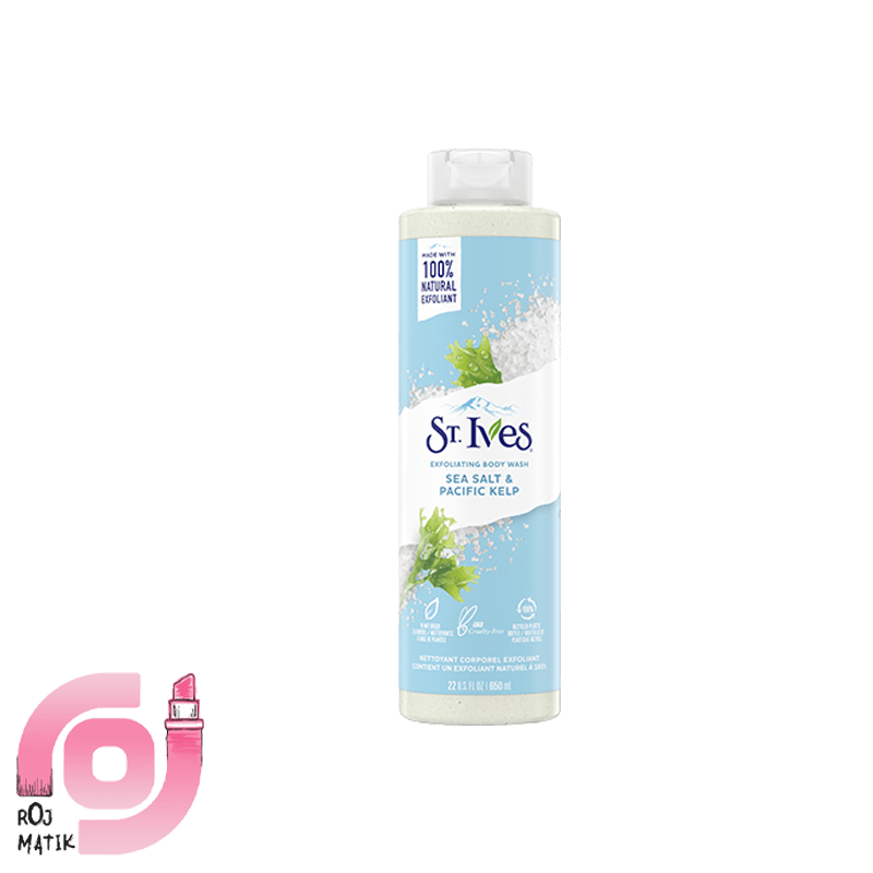 st ives sea salt and pacific kelp body wash 650ml
