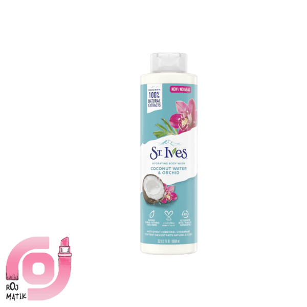 st.ives coconut water and orchid body wash