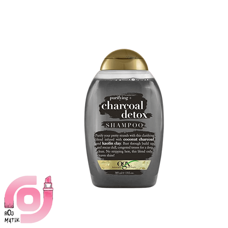ogx purifying + charcoal detox shampoo