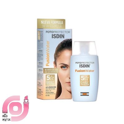 ضد آفتاب بی رنگ فیوژن واتر SPF 50 ایزدین ضد آفتاب بی رنگ فیوژن واتر SPF 50 ایزدین